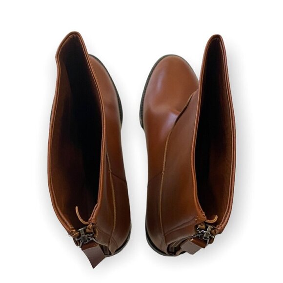 New Jenni Kayne Mid Equestrian Boot Saddle Brown 36EU - Picture 11 of 14